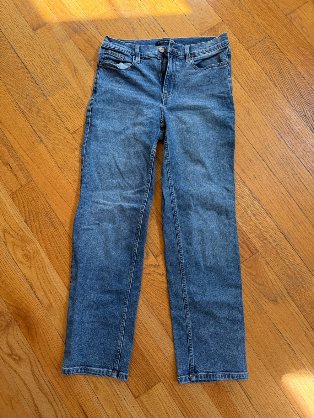 Calvin Klein Slim Straight Blue Jeans